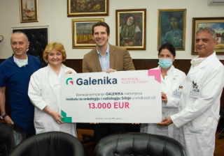 GALENIKA POMAŽE INSTITUTU ZA ONKOLOGIJU I RADIOLOGIJU SRBIJE