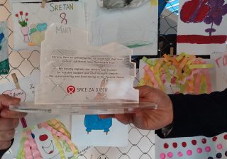 Kompaniji Galenika uručena zahvalnica od strane Udruženja „Srce za djecu oboljelu od raka“