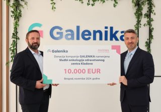 Galenika donirala sredstva službi onkologije zdravstvenog centra Kladovo