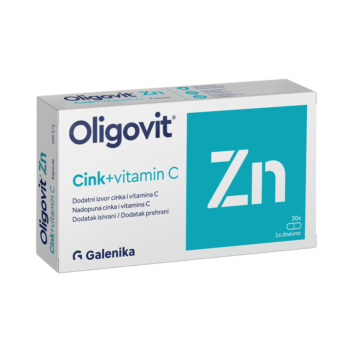 OLIGOGAL® Zn + VITAMIN C kapsule