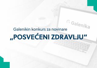 Galenikin konkurs za novinare ,,Posvećeni zdravlju”