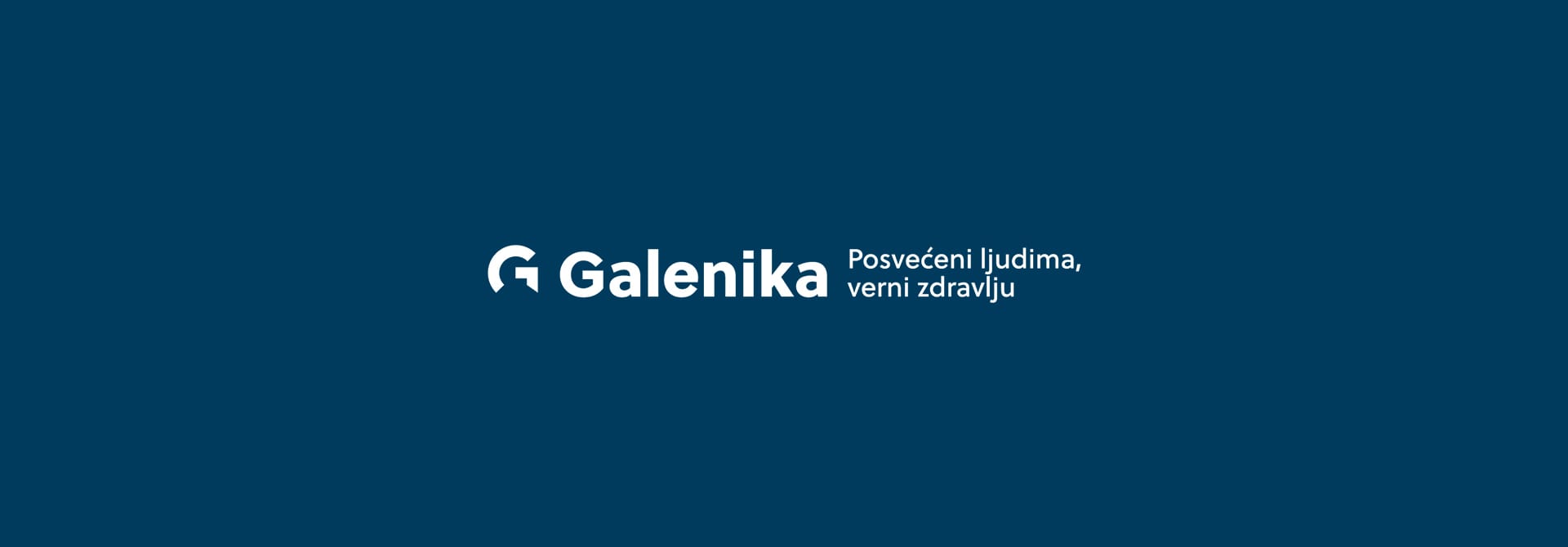 Novi vizuelni identitet Galenike: Posvećeni ljudima, verni zdravlju