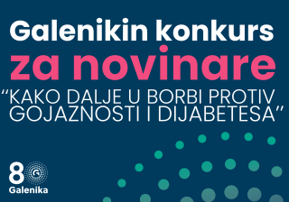 Galenikin konkurs za novinare „Kako dalje u borbi protiv gojaznosti i dijabetesa?“